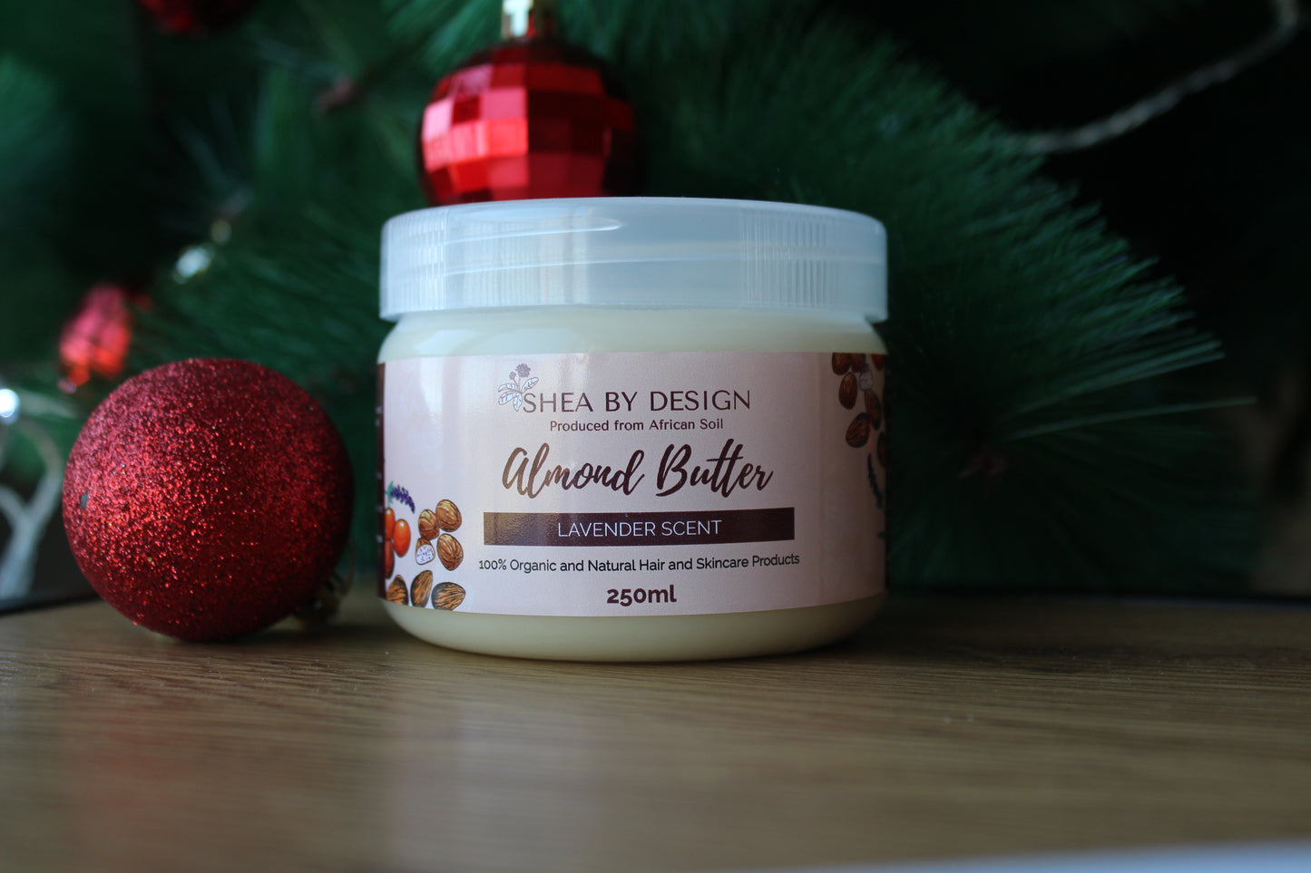 Almond Butter - lavender scented (250g) - Shea by Design