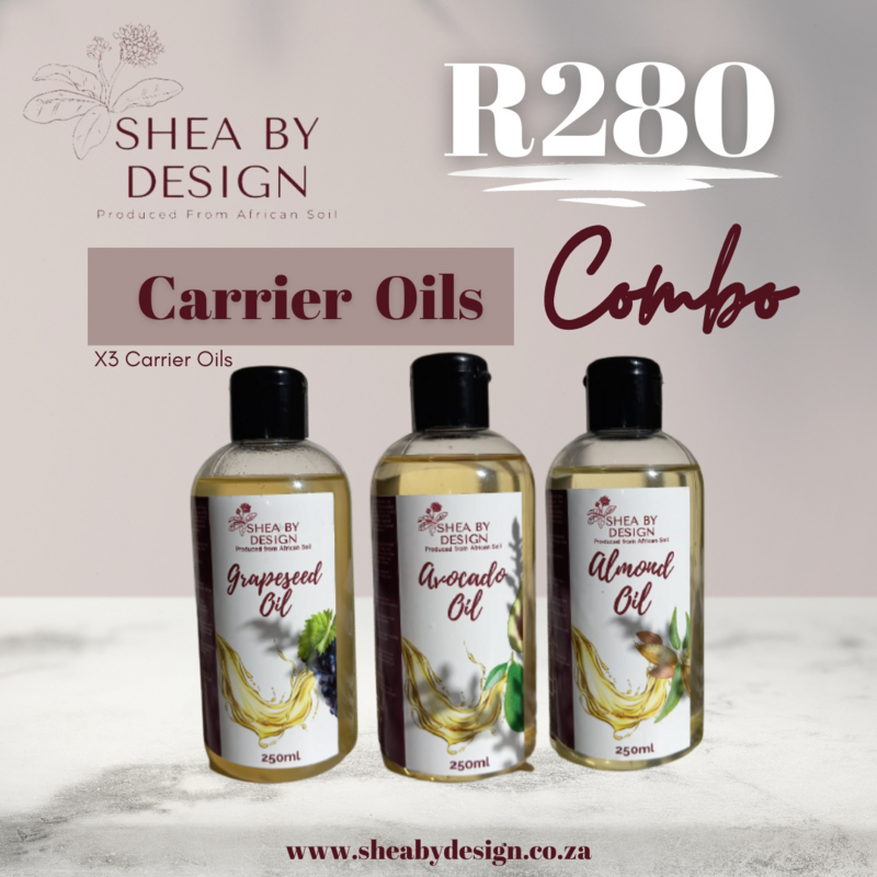 Carrier Oils Combo - Shea by Design